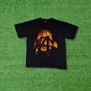 Mens Vintage Anarchy Graphic t
